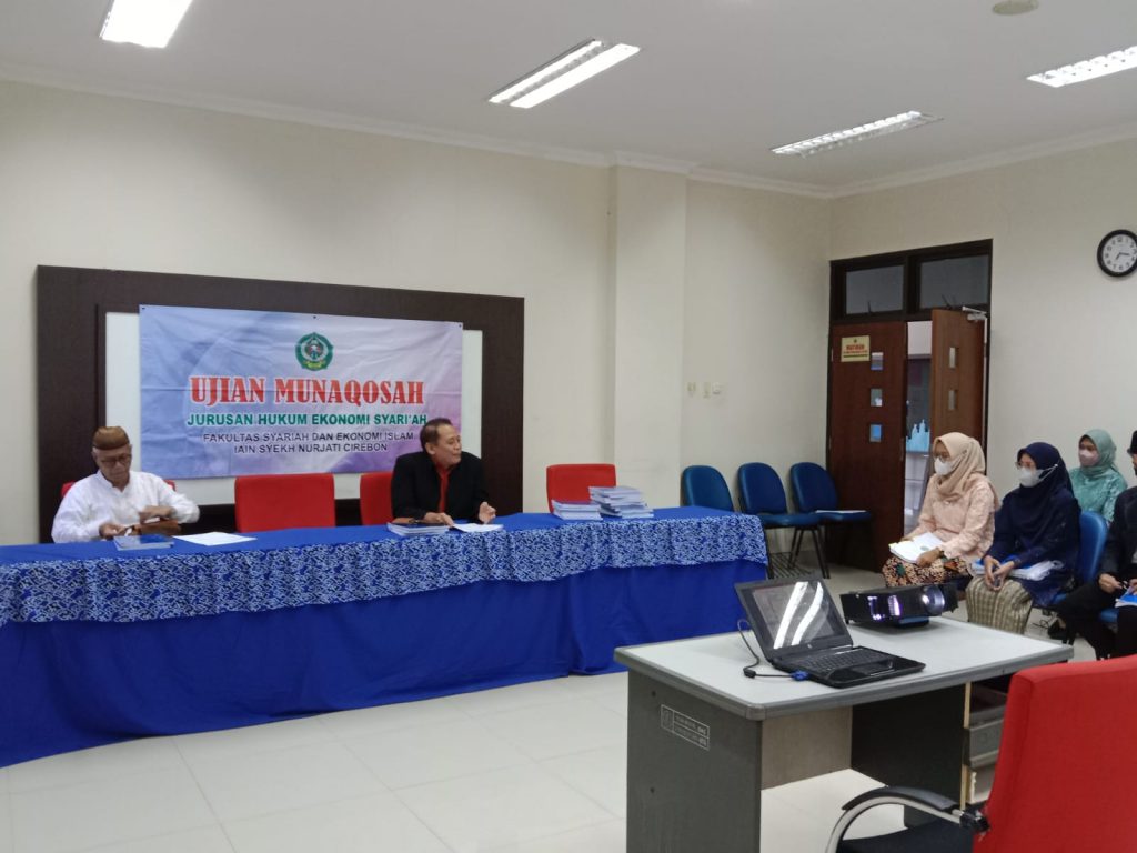 Sidang Munaqosah Perdana Pasca Lebaran Jurusan Hukum Ekonomi Syari'ah (Mu'amalah)
