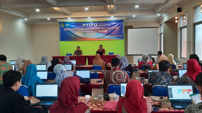 BIMTEK Pengelolaan Data Mahasiswa IAIN Syekh Nurjati Cirebon Tahun 2022 pada Forlap Dikti