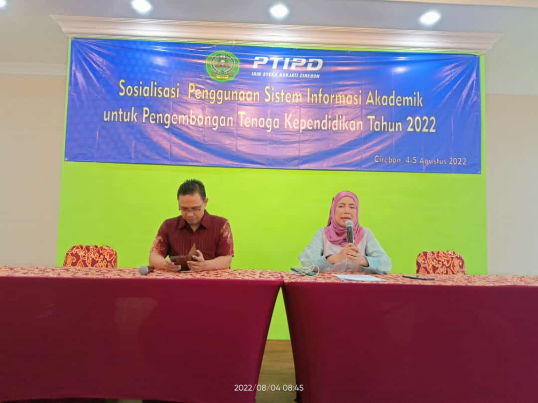 Sosialisasi Sistem Informasi Akademik IAIN Cirebon Tahun 2022