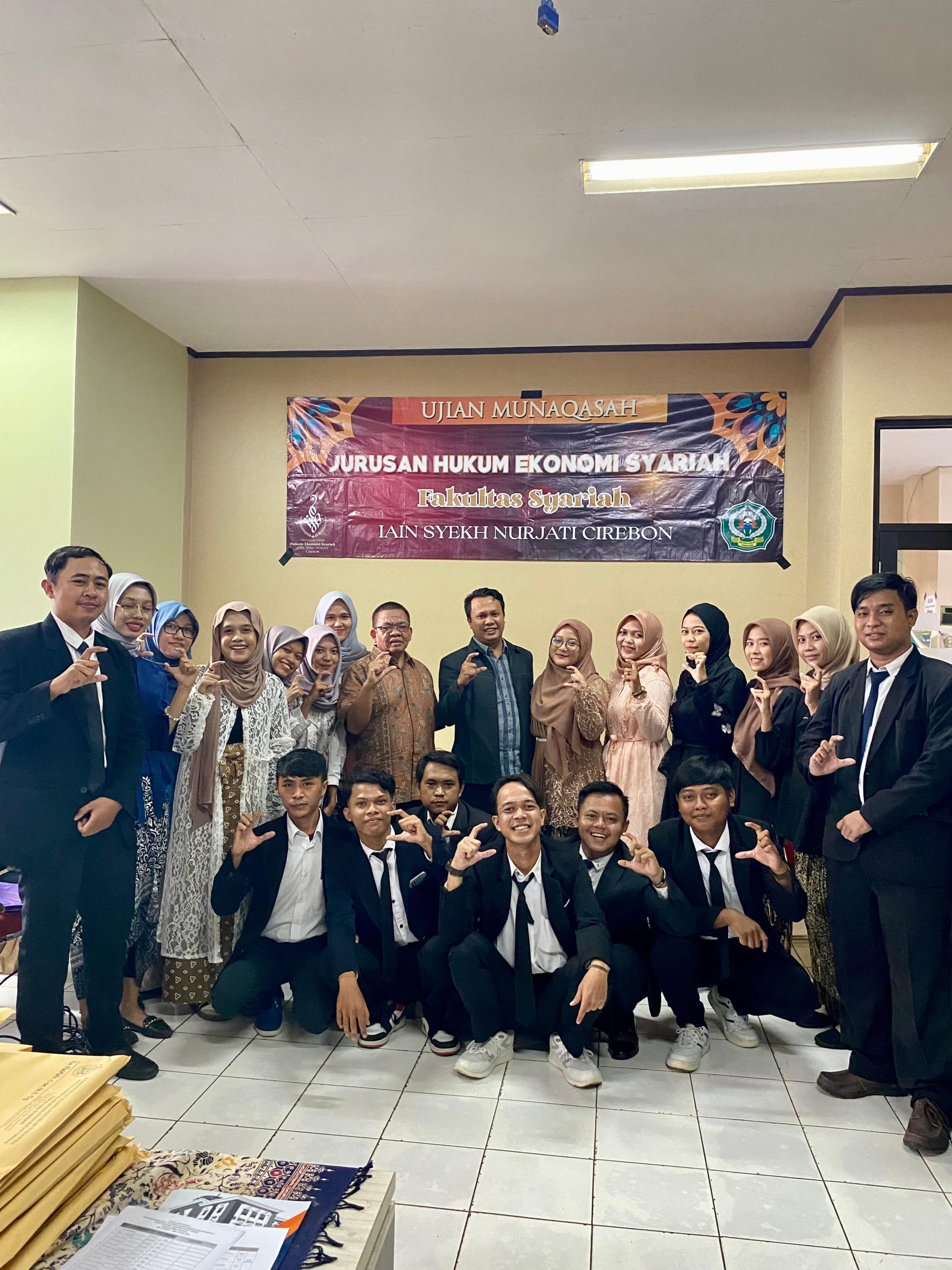 Sidang Munaqosyah Gel. VIII Rabu, 24 April 2024 Jurusan Hukum Ekonomi Syariah